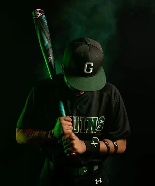 player wearing custom baseball jersey