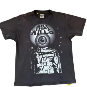black custom t shirt dtf print on front