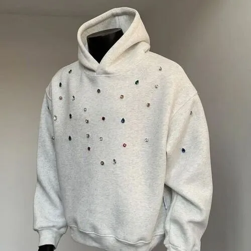 rhinestone hoodie