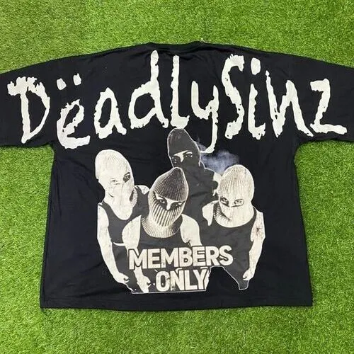 oversized custom black t shirt white dtf print on back